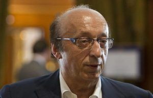 L' ex direttore generale della Juventus Luciano Moggi