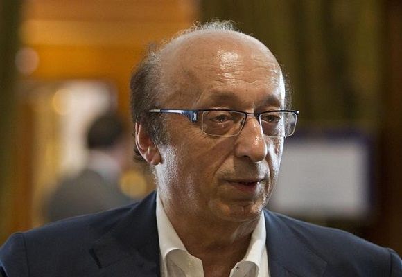 L' ex direttore generale della Juventus Luciano Moggi