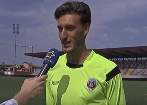 alberto paleari, portiere del Cittadella